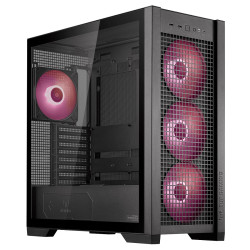 ASUS TUF Gaming GT302 ARGB/Midi Tower/Transpar./Čierna