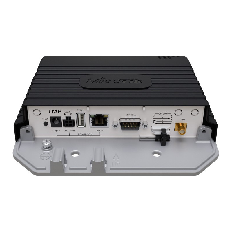 Mikrotik LtAP-2HnD&R11e-LTE7, ltAP LTE7 kit, 1x Gb Eth port, 1x miniPCI-e, 3x miniSIM slot, RouterOS
