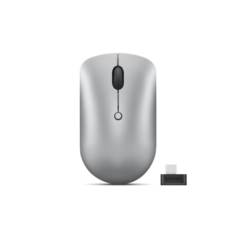 Lenovo 540/Kancelárska/Optická/2 400 DPI/Bezdrôtová USB/Šedá