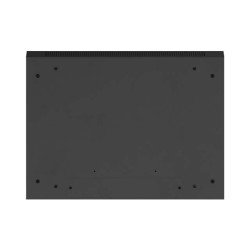 LANBERG 19'' RACKOVÁ SKRIŇA PRO MONTÁŽ NA STENU 6U/600X450 S PERFOROVANÝMI DVERAMI ČIERNA-PLOCHÉ BALENIE