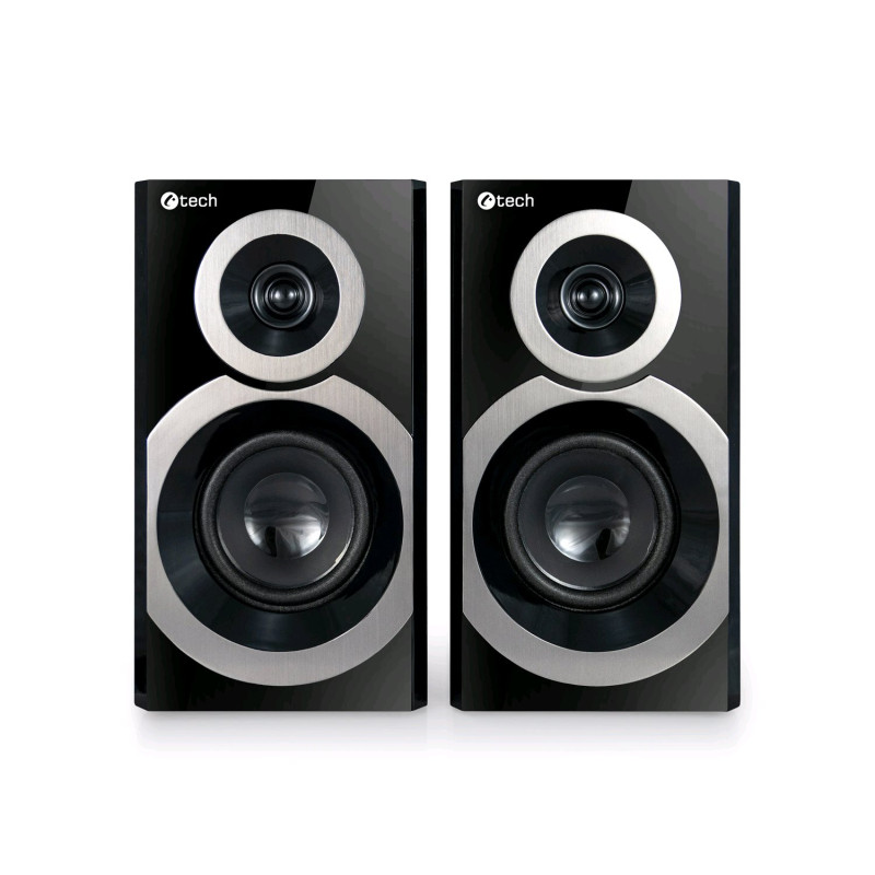 C-TECH SPK-310B/Stereo/20W/Čierna