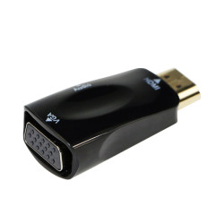 GEMBIRD - Kabel red. HDMI na VGA + Audio, M/F, čierna