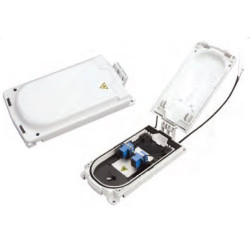 OEM - FTTH spojovací box pre 4 vlákna IP65 200x102x40mm
