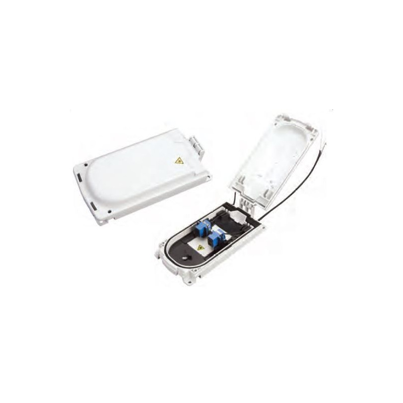 OEM - FTTH spojovací box pre 4 vlákna IP65 200x102x40mm