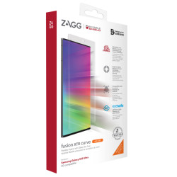 INVISIBLESHIELD - ZAGG Invisible Shield Fusion XTR D3O Curve hybridné sklo SG S22 Ultra