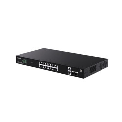 Tenda TEG2220P-16-250W Gigabit Websmart L2 Cloud PoE+ Switch 230W, 16x1Gb/s PoE+, 2xRJ45, 2xSFP, Rack