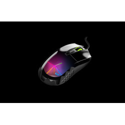 Genius Scorpion M715/Herná/Optická/Pre pravákov/7 200 DPI/Drôtová USB/Čierna