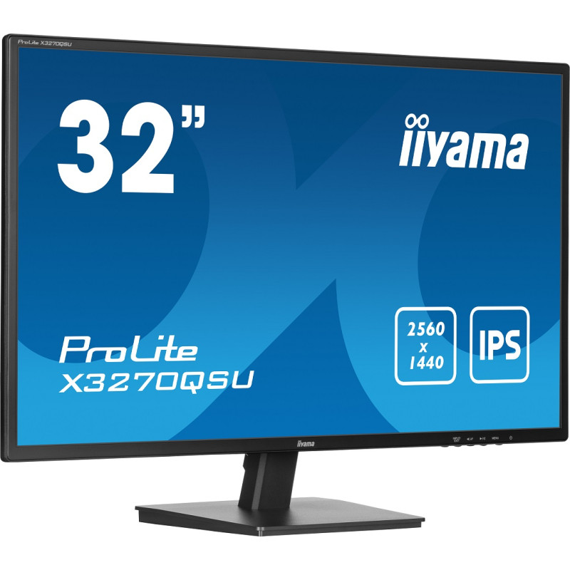 iiyama ProLite/X3270QSU-B1/31,5''/IPS/QHD/100Hz/3ms/Black/3R
