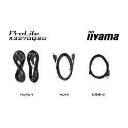 iiyama ProLite/X3270QSU-B1/31,5''/IPS/QHD/100Hz/3ms/Black/3R