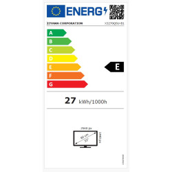 iiyama ProLite/X3270QSU-B1/31,5''/IPS/QHD/100Hz/3ms/Black/3R
