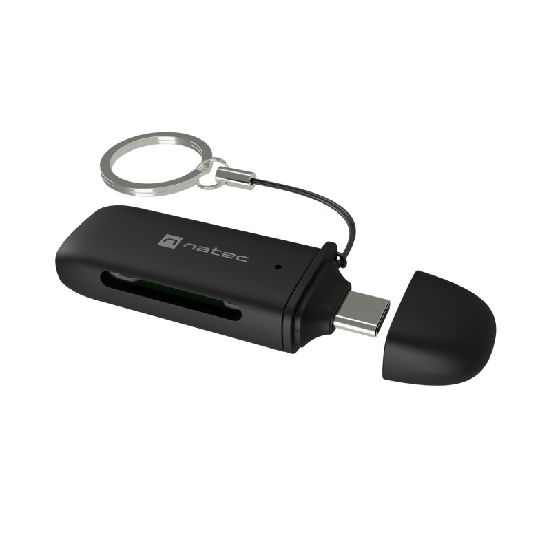 Čítačka kariet Natec SCARAB C SD/MICRO SD USB 3.2 GEN 1, Čierna