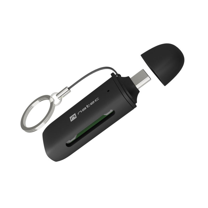 Čítačka kariet Natec SCARAB C SD/MICRO SD USB 3.2 GEN 1, Čierna