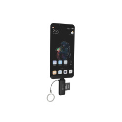 Čítačka kariet Natec SCARAB C SD/MICRO SD USB 3.2 GEN 1, Čierna