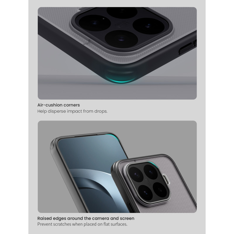 Nillkin Super Frosted PRO Zadný Kryt pre Xiaomi 17T Pro Black