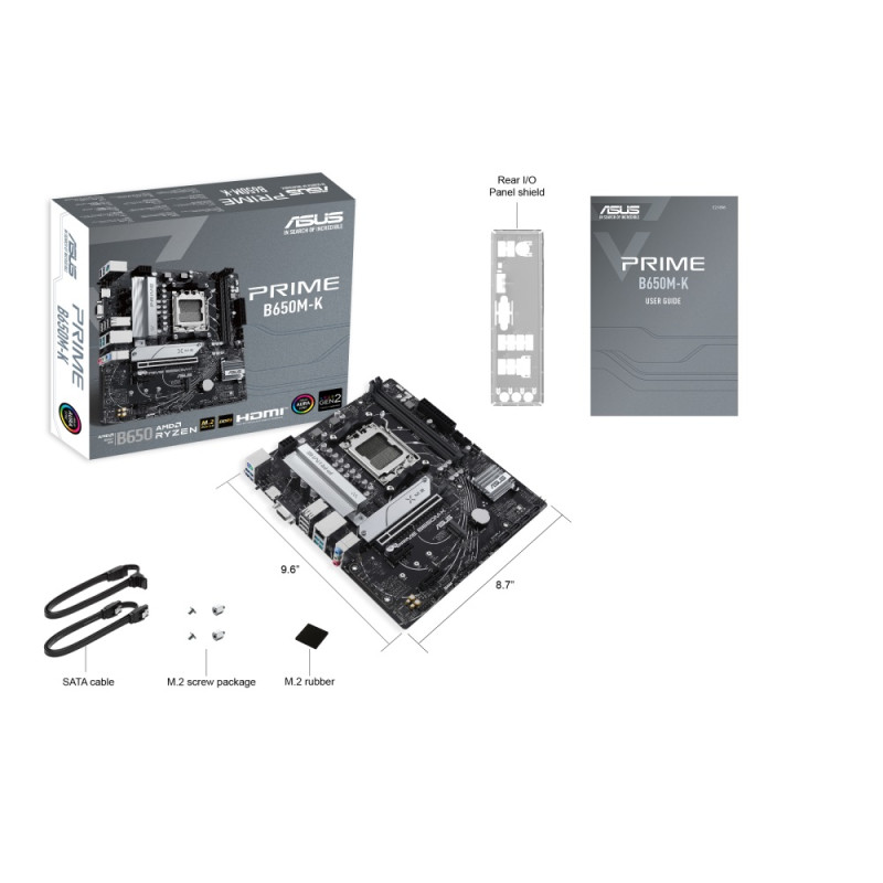 ASUS PRIME B650-K/AM5/mATX