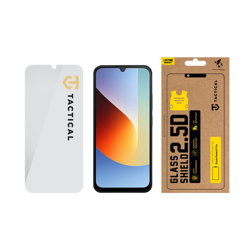 Tactical Glass Shield 2.5D sklo pre Xiaomi Redmi A7 Pro Clear