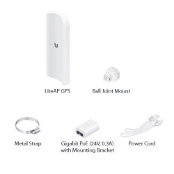 Ubiquiti UISP AirMAX Lite AC AP, 5 GHz, GPS prístupový bod (LAP-GPS)