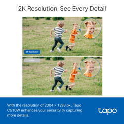 TP-LINK - Tapo C510W Outdoor Pan/Tilt Security WiFi Camera