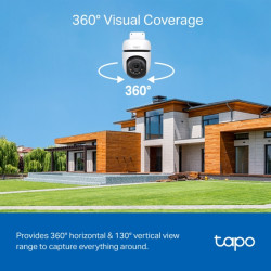 TP-LINK - Tapo C510W Outdoor Pan/Tilt Security WiFi Camera