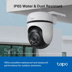 TP-LINK - Tapo C510W Outdoor Pan/Tilt Security WiFi Camera