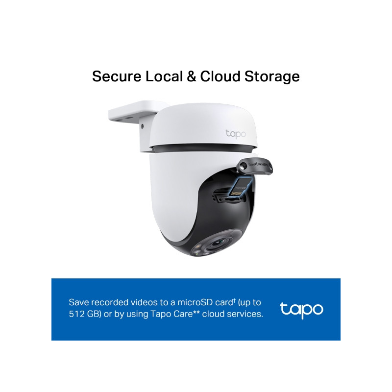 TP-LINK - Tapo C510W Outdoor Pan/Tilt Security WiFi Camera