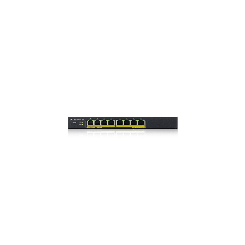 ZYXEL GS1900-8HP v3, 8-port GbE L2 PoE switch