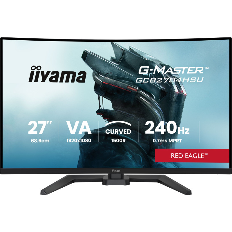 iiyama G-Master/GCB2784HSU-B1/27''/VA/FHD/240Hz/0,7ms/Čierna/3R