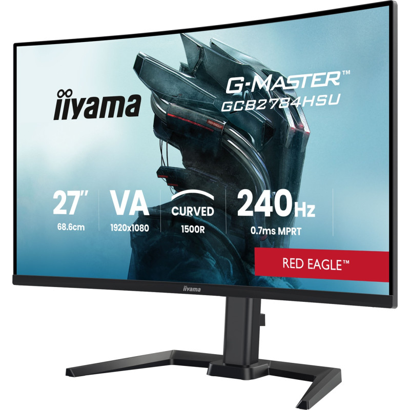 iiyama G-Master/GCB2784HSU-B1/27''/VA/FHD/240Hz/0,7ms/Čierna/3R