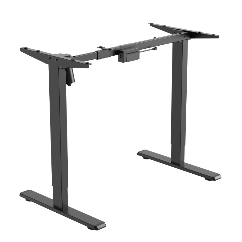 Výškovo nastaviteľná stolová podnož Brateck S08-22R 1 motor rozsah 710-1190 mm nosnosť 80kg