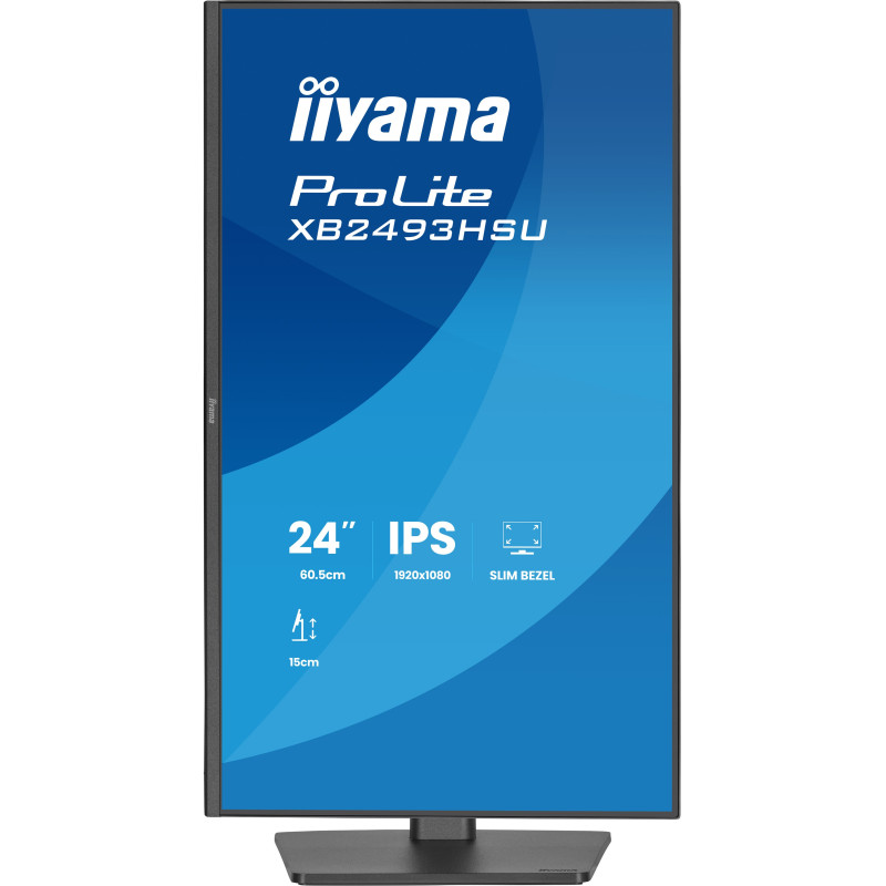 iiyama ProLite/XB2493HSU-B1/23,8''/IPS/FHD/120Hz/1ms/Čierna/3R