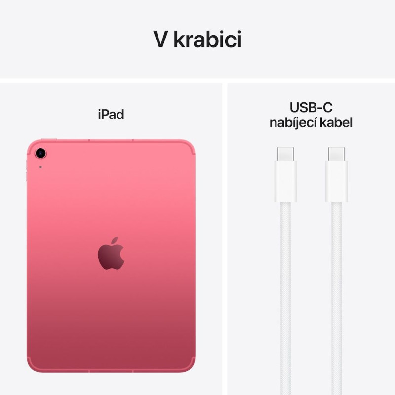 Apple iPad 11'' (A16) - 2025/Wi-Fi + Cellular/10,9''/2360x1640/128GB/iPadOS18/Pink