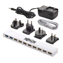 EATON - Rozbočovač USB 3.0 / USB 2.0, nabíjanie USB, 2x USB 3.0 + 8x USB 2.0