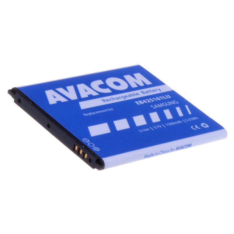 Batérie AVACOM GSSA-I8160-S1500A do mobilu Samsung I8160 Galaxy Ace 2 Li-Ion 3,7 V 1500mAh