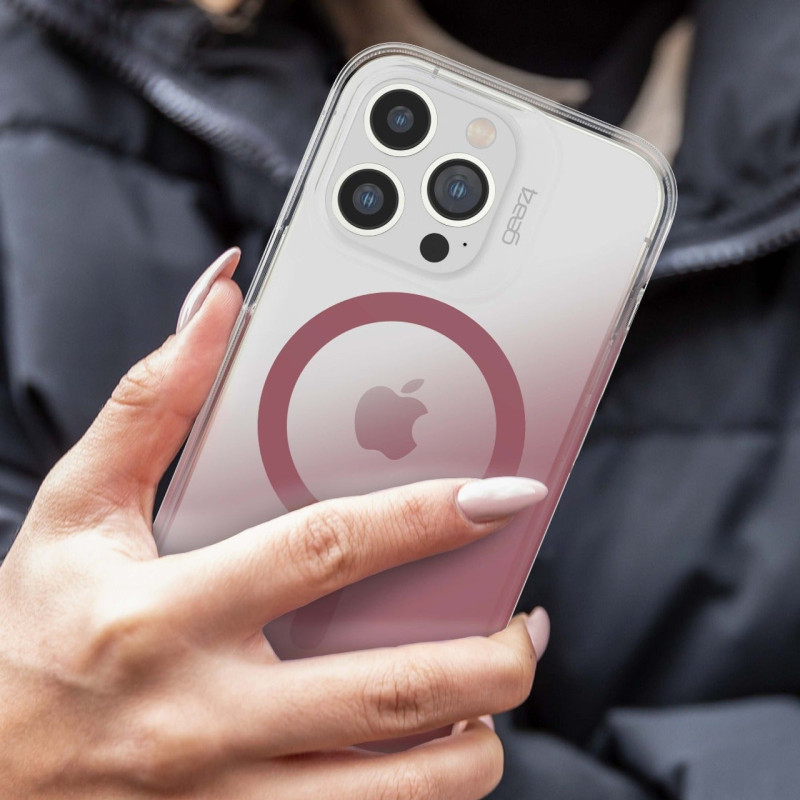 ZAGG GEAR4 D3O Milan Snap kryt iPhone 13 Pre ružová