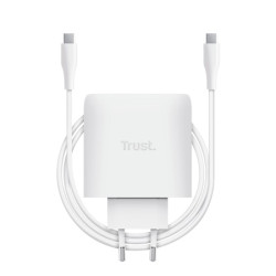 TRUSt MAXO 65W USB-C GAN CHARGER WHITE