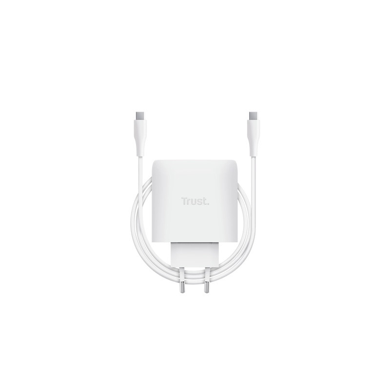 TRUSt MAXO 65W USB-C GAN CHARGER WHITE