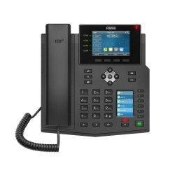 GRANDSTREAM - Fanvil X5U SIP telefón, 3,5'' bar.disp. + 2,4'' disp., 16SIP, 4link.tl., 30DSS hr., BT, dual Gbit