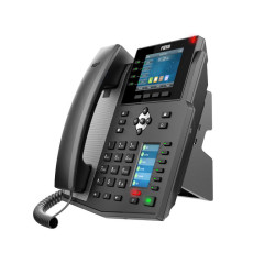 GRANDSTREAM - Fanvil X5U SIP telefón, 3,5'' bar.disp. + 2,4'' disp., 16SIP, 4link.tl., 30DSS hr., BT, dual Gbit