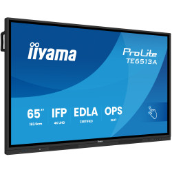 65'' iiyama TE6513A-B1AG: IPS, 4K, 40P, EDLÁ