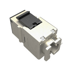MULTIPACK 24 ks - rýchlozarezávací keystone Solarix CAT6 STP SXKJ-6-STP-BK-NA