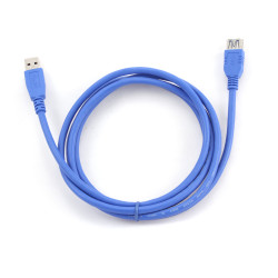 GEMBIRD - Kabel USB A-A 1,8m USB 3.0 predlžovací, modrý