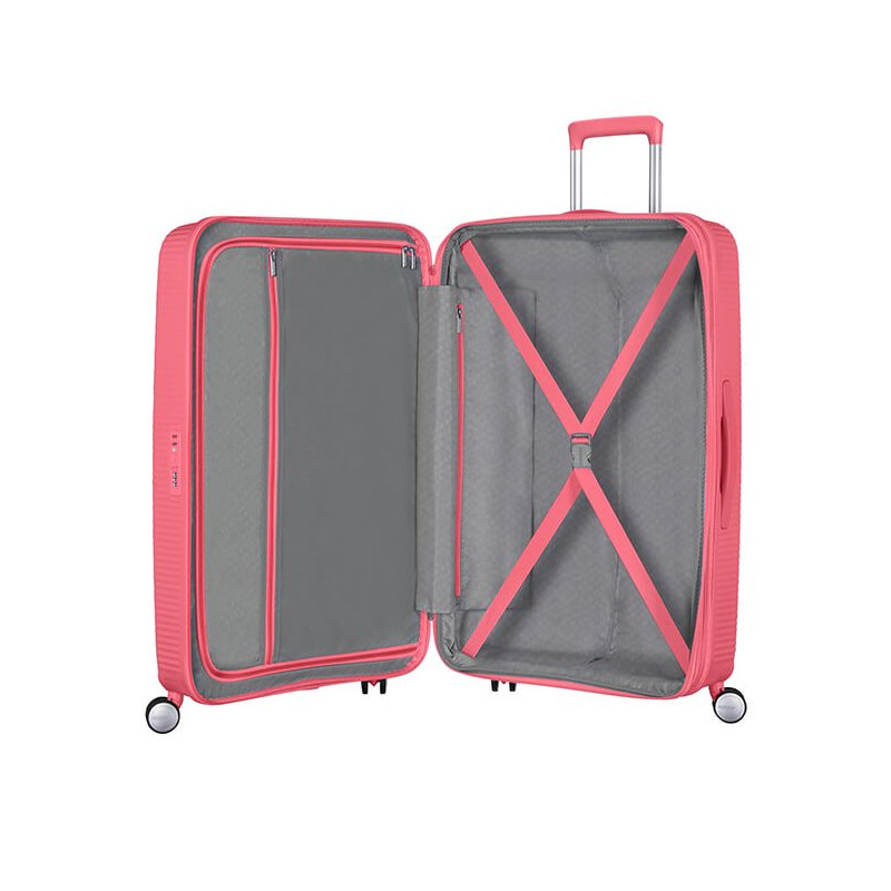 American Tourister Soundbox SPINNER 77/28 EXP TSA Sun Kissed Coral