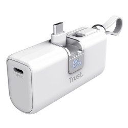 TRUST PACTO 5000 PD POCKET POWERBANK WHT