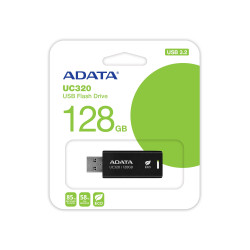 ADATA UC320/128GB/USB 3.2/USB-A/Čierna