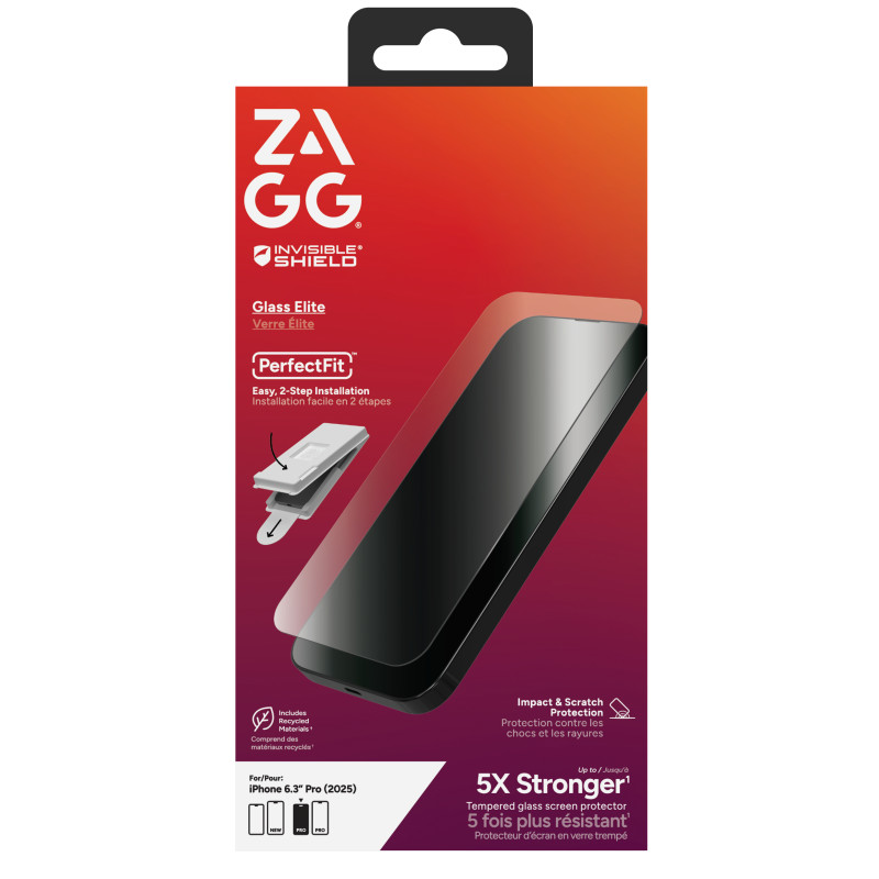 ZAGG Ochranné sklo Elite pre Apple iPhone 17 Pro