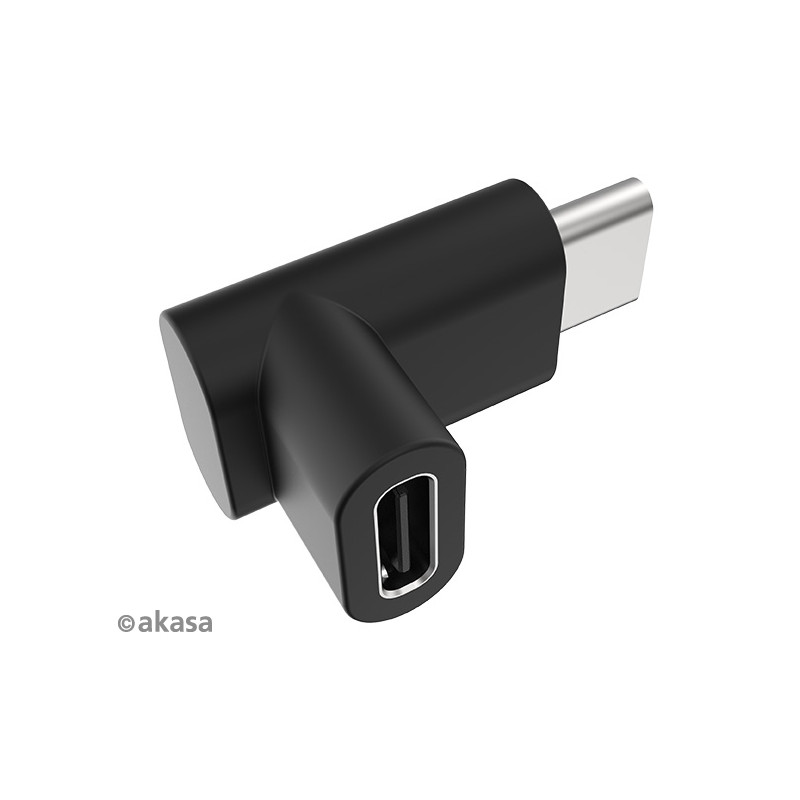 AKASA - 90 ° USB 3.1 Gen 2 Type-C na Type-C 2 ks