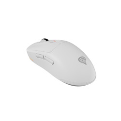 Genesis herná myš ZIRCON 660 PRO/Herná/Optická/Pre pravákov/26 000 DPI/Drôtová+bezdrôtová/Biela