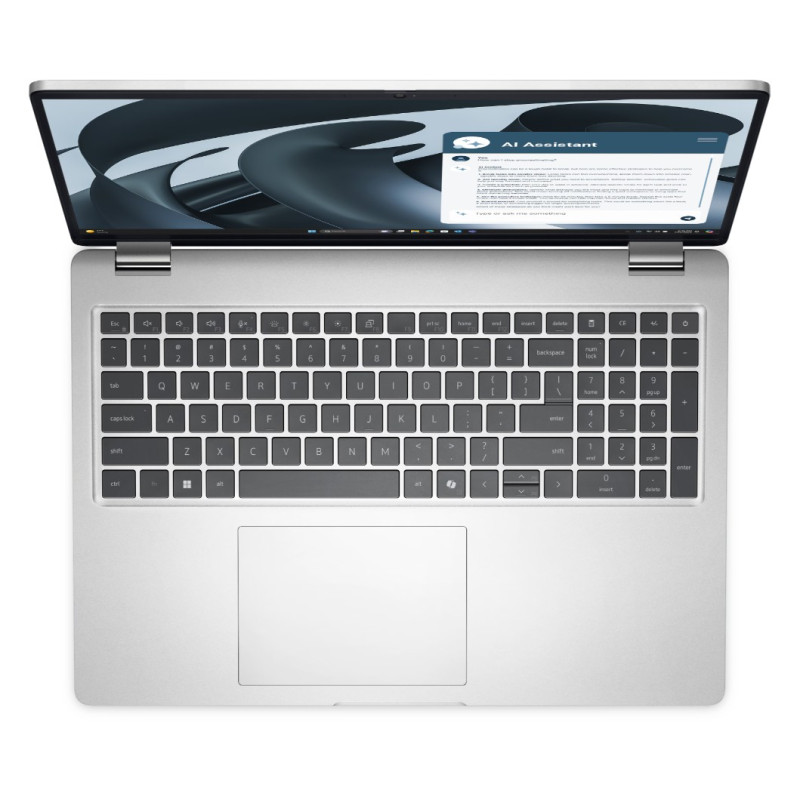Dell Pro 16 Plus/PB16255/R5-220/16''/WUXGA/16GB/512GB/AMD int/W11P/strieborný/3R NBD