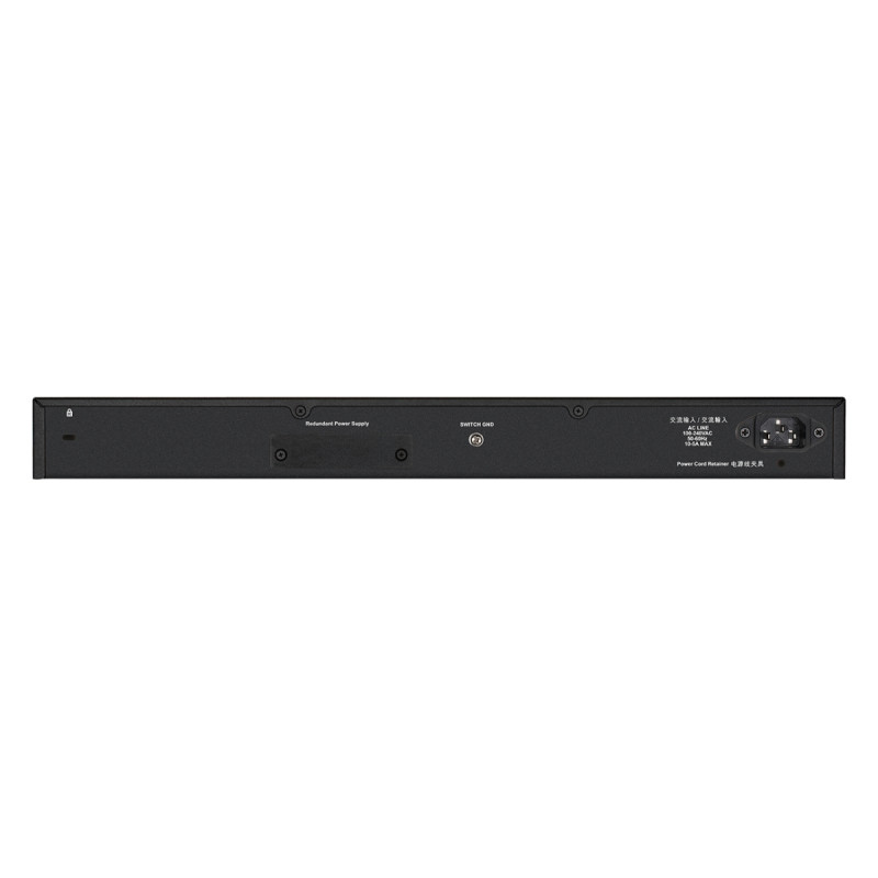 D-Link DGS-3130-30PS L3 Stck. Mng. PoE switch 24x GbE PoE+, 2x 10G RJ-45, 4x 10G SFP+, PoE 370W