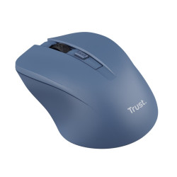 Trust Mydo/Kancelárska/Optická/1 800 DPI/Bezdrôtová USB/Modrá